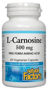 Л-Карнозин 500 mg 60 вег.капс. Natural Factors  L-Carnosine
