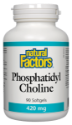 Фосфатидилхолин 420 mg 90 софтгел капс. Natural Factors Phosphatidyl Choline