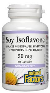 Соя изофлавони Комплекс 50 mg 60 капс. Natural Factors Soy Isoflavone Complex 