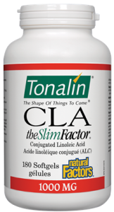 Тоналин КЛА 1000 mg 120 софтгел капс. Natural Factors CLA Tonalin® The SlimFactor®