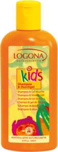 LOGONA  Био  Детски  Шампоан и Душ гел 200 ml  KIDS Shampoo & Shower Gel