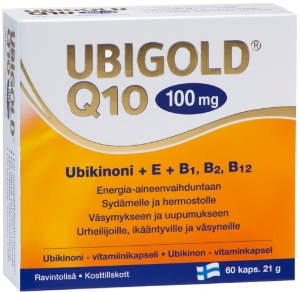 УБИГОЛД Q10 100 mg 60 капс.  Ubigold® Q10 100 mg