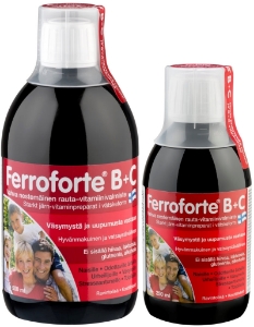 ФЕРОФОРТЕ® В+С 250 ml Ferroforte ® B + C liquid iron preparation