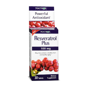 Natrol Ресвератрол Плюс 100 mg 30 tabl. Resveratrol Plus