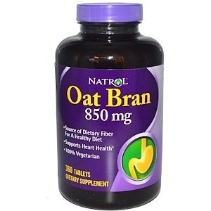 Natrol Oвесено брашно 850 mg 360 табл. Oat Bran