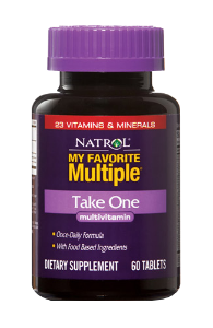 Natrol Мултивитамини Тейк Уан 60 табл.  My Favorite Multiple Take One Multivitamin