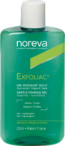 Noreva Измиващ гел за мазна и акнеична кожа 250 ml EXFOLIAC  GENTLE FOAMING GEL