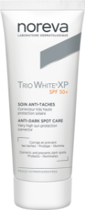 Noreva Интеззивен крем, дипигментираща и фотопротективна грижа 40 ml  Trio White S Intensive Photoprotection Skincare Cream SPF 50 