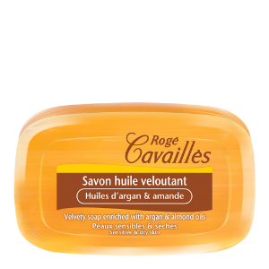 Roge Cavailles Кадифен сапун с масла от арган и бадем 115 g Velvety soap