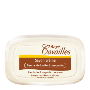 Roge Cavailles Крем сапун с масло от карите и магнолия 115 g Shea butter & magnolia cream soap