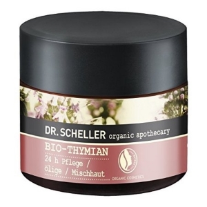 Крем за мазна кожа с био мащерка Dr. Scheller Organic Thyme 24 Hour Care for oily/combination skin 50 ml