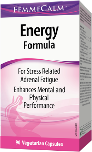 Енергия формула 90 вег.капс.  Webber Naturals FemmeCalm™ Energy Formula