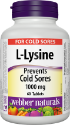 Л-лизин 1000 mg 60 табл. Webber Naturals L-Lysine