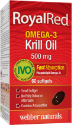 Крил масло Омега 3 500 mg 60  софтгел капс. Webber Naturals RoyalRed® Omega 3 Krill Oil