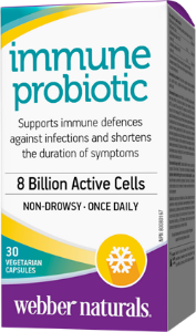 Пробиотик имун 8 млрд. активни пробиотици 30 вег.капс. Webber Naturals Immune Probiotic 8 Billion Active Cells