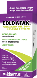 Риган масло 50 ml  Webber Naturals Cold-A-Tak® Oregano Oil 36%