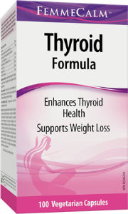 Тироидна формула  100 вег.капс. Webber Naturals FemmeCalm™ Thyroid Formula