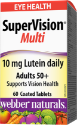 Супер грижа за зрението 50+ 525 mg 60 обвити табл. Webber Naturals SuperVision® Multi with 10 mg Lutein