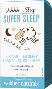 Формула при безсъние от психически стрес 30 капс. Webber Naturals   Super Sleep 