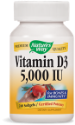Витамин D3 5000 IU 240 софтгел капс. Nature's Way  Vitamin D3