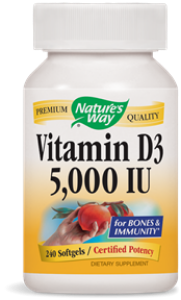 Витамин D3 5000 IU 240 софтгел капс. Nature's Way  Vitamin D3