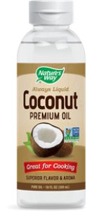 Кокосово масло премиум (течно)  300 ml  Nature's Way  Liquid Coconut Premium Oil 