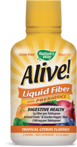 Течни фибри + пребиотици 480 ml Nature's Way  Alive® Liquid Fiber  Citrus