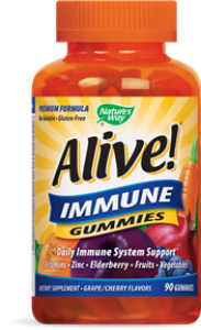 Алайв  Имунна защита 90 желирани табл. Nature's Way  Alive!® Immune Premium Gummies