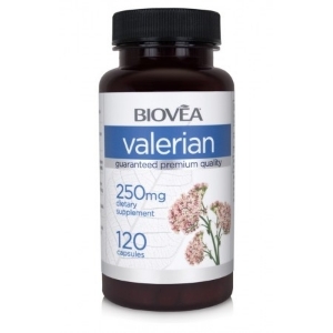 ВАЛЕРИАН  250 mg 120 капс. Biovea VALERIAN 