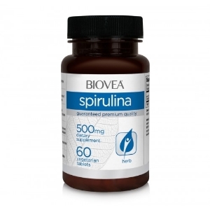 СПИРУЛИНА 500 mg 60 табл. Biovea SPIRULINA Organic