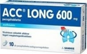 АЦЦ 600 mg 10 ефф. табл . ACC  600 mg Long effervescent tablets