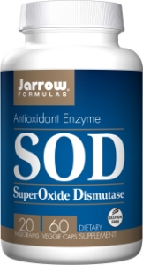 Супероксид дисмутаза 20 mg 60 вег.капс. SOD SuperOxide Dismutase