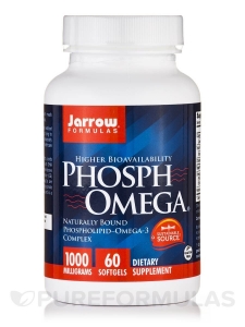 Фосфолипиден Омега 3 Комплекс 1000 mg 60 капс. PhosphOmega Omega 3 Complex 