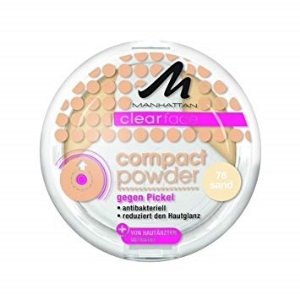 Компактна пудра 9 g MANHATTAN  COMPACT POWDER 76 SAND