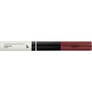 Червило дълготрайно 7.5 ml MANHATTAN LIPS2LAST COLOR & GLOSS 59N ROSEWOOD KISS