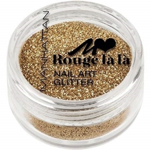 БРОКАТ ЗА МАНИКЮР 4 g MANHATTAN  Rouge La La Nail Art Glitter 002 Gimme Gold 