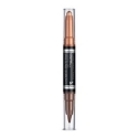 Молив-сенки за очи 1.60 g MANHATTAN EYEMAZING DOUBLE EFFECT EYESHADOW & LINER 002 MOLTEN METAL