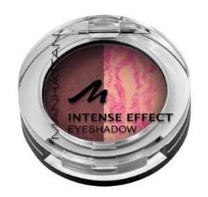 Сенки за очи  в два цвята 1.5 g MANHATTAN  INTENSE EFFECT DUO EYESHADOW 96N/53D PEACH PARTY