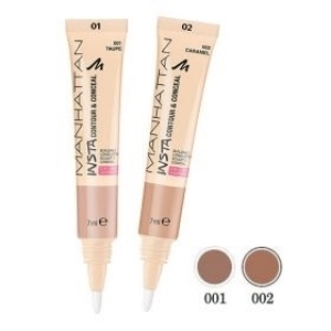 Контур и коректор 7 ml MANHATTAN INSTA CONTOUR & CONCEAL 002 CARAMEL