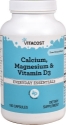 КАЛЦИЙ МАГНЕЗИЙ И ВИТАМИН Д3 180 капс. Vitacost Calcium Magnesium & Vitamin D3