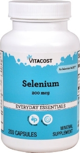 Селен 200 mcg 200 капс. Vitacost Selenium SeLECT® 