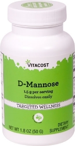 Д-Маноза на прах 51 g Vitacost D-Mannose Powder