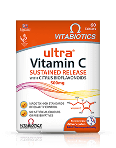 Ултра Витамин С 60 табл.  Vitabiotics  Ultra Vitamin C