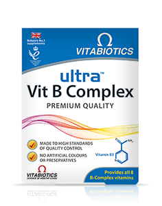 ВИТАБИОТИКС УЛТРА ВИТАМИН В КОМПЛЕКС 60 табл. Vitabiotics Ultra Vit B Complex