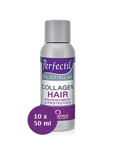 Течен Колаген за Коса флакони x 10   Vitabiotics  Perfectil Platinum Collagen Hair drink