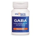 ГАБА гама аминомаслена киселина 250 mg 60 вег.капс. GABA gamma aminobutyric acid