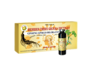 Женшен с гинко билоба 10 ml  10 флакона GINSENG GINKGO BILOBA