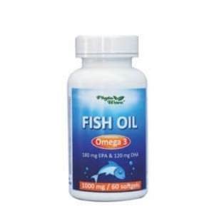 Рибено масло 18/12 1000 mg  60 капс.  PHYTO WAVE FISH OIL