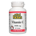 Витамин С с удължено освобождаване и биофлавони 1000 mg 90 табл. Natural Factors Vitamin C 1000 mg Time Release