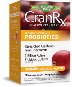 Пробиотик за Жени + Червена боровинка 60 вег.капс. Nature's Way CranRx® Women's Care with Probiotics